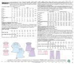 McCall Pattern Company M6831 Children's/Girls' Tops, Gowns, Short and Pants Sewing Template, Size CHJ