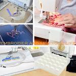 New brothread 25pcs White 70D/2 (60WT) Prewound Bobbin Thread Plastic Size A SA156 for Embroidery and Sewing Machines DIY Embroidery Thread Sewing Thread