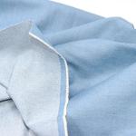 Denim 9 OZ.Indigo Washed of Light Col 100% Cotton Fabric 62inch Wide by The Yard(Light-Indigo), Deep-indigo