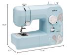 brother RLX3817A 17-Stitch Sewing Machine, Blue (Renewed)