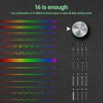 Sewing Machine for Beginners,16 Strings of Weaving Dreams,Double Needle Sewing Machine for Adults,Adjustable Sewing Speed,Suitable for Daily Sewing at Home (New).