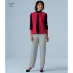 Simplicity 4789 Easy-to-Sew Plus Size Pants, Vest, Jacket and Jumper Sewing Pattern for Women by In K Design, Sizes AA (10 -18)