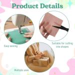 50pcs Quilt Squares Precut Fabric Scraps Cotton Fabric Squares for Crafts Sewing 4" x 4" Fabrics Sew Craft Precut Scrap for Quilting Sewing DIY Crafts Color Bundles Solid Multicolor