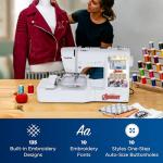 Brother LB5500M Marvel 2-in-1 Combo Sewing & Embroidery Machine, 4" x 4" Embroidery Area