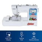 Brother LB5500M Marvel 2-in-1 Combo Sewing & Embroidery Machine, 4" x 4" Embroidery Area