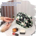 3 Pcs 40 x 63 Inch 3 Yards Wide Floral Cotton Fabric Rose Flowers Pattern Fabric Precut Print Quilting Romantic for Quilting,Sewing,Crafts,Home Decor(3 Models, Red, Blue Purple, Black)