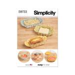 Simplicity SS9733OS Kitchen Cozies Sewing Pattern Kit, Code S9733, One Size