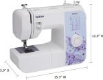 Brother XM2701 Lightweight Sewing Machine with 27 Stitches