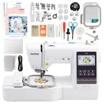 Brother SE700 Embroidery & Sewing Machine with 50 Sewing Spools, Color Matching Bobbins & Accessories