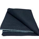 Kiran Collections-2-yard 9 oz Navy Blue Denim Fabric for Sewing, Crafting |Medium-Weight Denim Fabric |Denim Fabric by The Yard |Jean Material|Denim Material|Blue Jean Fabric (60''x72'')