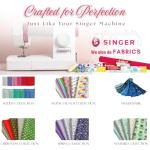 SINGER Fabrics, 100% Cotton, 2 Yard Precut