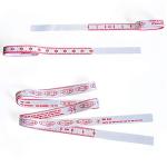 WIN TAPE Pink and White Cloth Bra Tape Measure, Easy to Measuring Cheast Circumference and Body (Inches)
