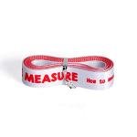 WIN TAPE Pink and White Cloth Bra Tape Measure, Easy to Measuring Cheast Circumference and Body (Inches)