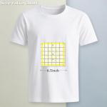 Quilting Rulers, Sewing Rulers, 4 Piece Quilting Square Templates, Acrylic Rulers with Non-Slip Rings for Sewing (3.5"X3.5", 5"X5", 6.5"X6.5", 10.5"X10.5") (Yellow)