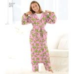 Simplicity Easy-to-Sew 3575 Bathrobe Sewing Pattern for Adults and Children, XS-L and XS-XL