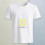 Quilting Rulers, Sewing Rulers, 4 Piece Quilting Square Templates, Acrylic Rulers with Non-Slip Rings for Sewing (3.5"X3.5", 5"X5", 6.5"X6.5", 10.5"X10.5") (Yellow)