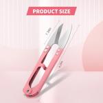 CZZXI 3PCS Thread Snips, High-Carbon Steel Thread Cutter, 4.25inch Yarn Scissors for Sewing, Quilting, Knitting, DIY, Jewelry Making, Bonsai Bud and Leaves Pruning.