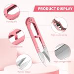 CZZXI 3PCS Thread Snips, High-Carbon Steel Thread Cutter, 4.25inch Yarn Scissors for Sewing, Quilting, Knitting, DIY, Jewelry Making, Bonsai Bud and Leaves Pruning.