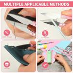 CZZXI 3PCS Thread Snips, High-Carbon Steel Thread Cutter, 4.25inch Yarn Scissors for Sewing, Quilting, Knitting, DIY, Jewelry Making, Bonsai Bud and Leaves Pruning.