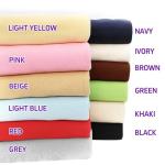 12PCS Solid Color Knitted Polar Fleece Fabric | 20''x20'' | Anti Pill Fabric Patchwork Polyester Plush Fleece Cloth for Sewing, Toys, Throw Blankets, PJ Pants, Booties, Eye Mask