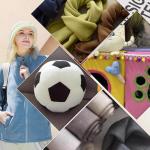 12PCS Solid Color Knitted Polar Fleece Fabric | 20''x20'' | Anti Pill Fabric Patchwork Polyester Plush Fleece Cloth for Sewing, Toys, Throw Blankets, PJ Pants, Booties, Eye Mask