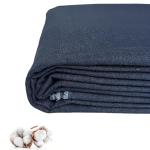 100% Cotton Denim Fabric by The Yard, 6.5oz & 10 oz Comfort Stretch Denim for Apparel, Jeans, Jackets, DIY Sewing (10oz-Deep Blue, 1 Yard)
