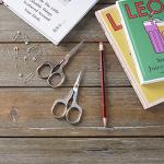 embroidery scissors-Glexal 5 Inch Precision Scissors-2 pack,small razor Sharp Blade Shears for craft Crochet sewing school paper cutting…