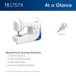 Brother FB1757X Mechanical Sewing Machine