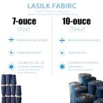 100% Cotton Denim Fabric by The Yard, 6.5oz & 10 oz Comfort Stretch Denim for Apparel, Jeans, Jackets, DIY Sewing (6.5oz-Blue, 3 Yard)