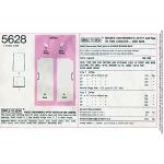 Simplicity UV5628OS 1970's Vintage Fashion Women's Caftan Sewing Pattern Kit, Code 5628, Sizes 8-40