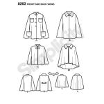 Simplicity 8263 Women's Cape and Capelets Sewing Patterns, Sizes XS-XL