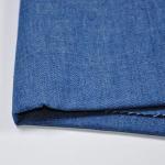 Indigo Blue 4.8 oz 100% Cotton Denim Chambray Fabric,56 Inches Wide, by The Yard