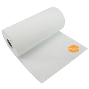New Brothread Tear Away Machine Embroidery Stabilizer Backing 10" x 50 Yd roll - Medium Weight 1.8 oz - Cut into Variable Sizes - for Machine Embroidery and Hand Sewing