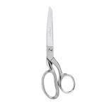 Gingher 8" Dressmaker's Fabric Scissors, Stainless Steel Shears, Sharp Knife Edge Steel Sewing Shears with Protective Sheath for Fabric Cutting and Tailoring, Chrome Plated Nickel Finish
