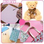 Tudomro 100 Pieces 10 x 10 Inches Cotton Fabric Squares Patchwork Quilting Fabric Bundles Layer Precut Quilt Material for DIY Craft Sewing Cloths Handmade Accessories(Floral)