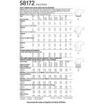 Simplicity 8172 Easy to Sew Misses' Kimono Sewing Pattern Kit, Code 8172, Sizes XXS-XXL