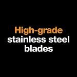 Fiskars Original Orange Handled Scissors 2-Piece Set, 5" Micro Tip and 8" Stainless Steel Scissors, Paper and Fabric Supplies for Office and Arts and Crafts Set, Orange