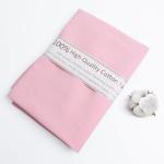 Candy Pink Cotton Fabric,Natural Cotton Poplin Fabric by The Yard 59 Inches Wide 100% Cotton Fabric for Sewing Material Apparel Cloth, Soft Embroidery Quilting 1 Yard