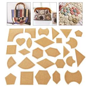 54 Pcs/Set Quilting Templates Quilt Stencils Handmade Mixed Quilt Templates Sewing Patterns Set Quilter Styling Tool Clear Acrylic Stencil DIY Tools for Patchwork Leather Craft Quilting Sewing Tool