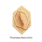 54 Pcs/Set Quilting Templates Quilt Stencils Handmade Mixed Quilt Templates Sewing Patterns Set Quilter Styling Tool Clear Acrylic Stencil DIY Tools for Patchwork Leather Craft Quilting Sewing Tool