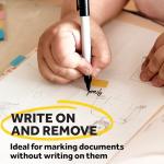 Post-it Tabs, 1 in Solid, Aqua, Yellow, Pink, Red, Green, Orange, 6/Color, 36/Dispenser (686-ALOPRYT)