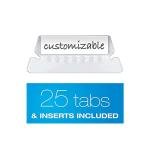 Pendaflex Hanging File Folders, Letter Size, Assorted Colors, 1/5-Cut Adjustable Tabs, 25 Per Box (81663)