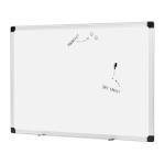 Amazon Basics Magnetic Whiteboard/Dry Erase Board, 36 x 48-inch, Aluminum Frame, Silver/White