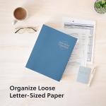 Smead Expandable Office Desk File Sorter, Office Supplies, Alphabetic (A-Z) Desk Organizer, 20 Indexing Dividers, Laminated Tabs, Letter Size, Dark Blue, Office Desk Accessories (89282)