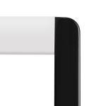 Amazon Basics Rectangular Magnetic Whiteboard & Cork Board Combo for Home, Office and Classroom, Plastic/Aluminum Frame, White,Yellow, 17" x 23"