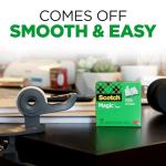 Scotch Magic Tape, Invisible, Holiday Supplies and Gift Wrap Tape, 6 Rolls with Dispenser, 3/4 x 1000 Inches