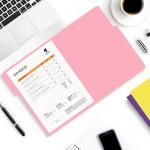 SUNEE File Folders, 30 Pack Manilla Folders 8.5 x 11, Colored File Folders Home Office School Supplies for Documents Files Paper, 6 Assorted Colors