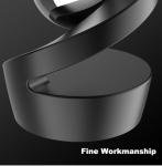 Fidget Toys Adult, Gravity Defying Kinetic Desk Toy, Metal ADHD Silent Fidget Toy Spinner, Balance Desk Toys for Office for Adults, Party Favors, Birthday (Gray-Rose Gold Ball)