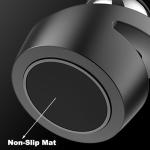 Fidget Toys Adult, Gravity Defying Kinetic Desk Toy, Metal ADHD Silent Fidget Toy Spinner, Balance Desk Toys for Office for Adults, Party Favors, Birthday (Gray-Rose Gold Ball)