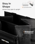 HOTOR Large Car Boot Organizer with 2 Compartments